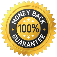 100% money back guarantee
